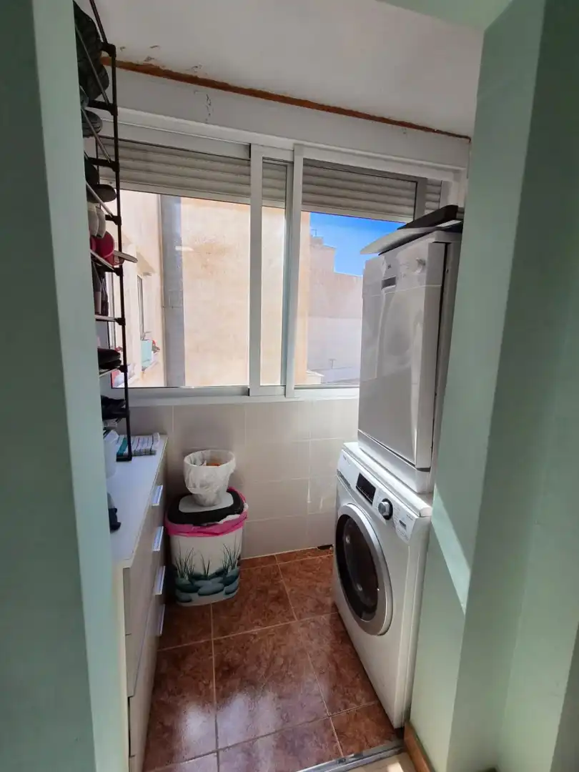 Küche von Wohnung zur Miete in Águilas mit Klimaanlage und Balkon