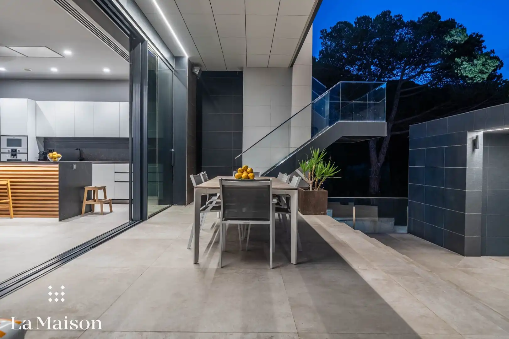 Terraza de Casa o chalet en venta en Caldes d'Estrac con Aire acondicionado, Calefacción y Jardín privado