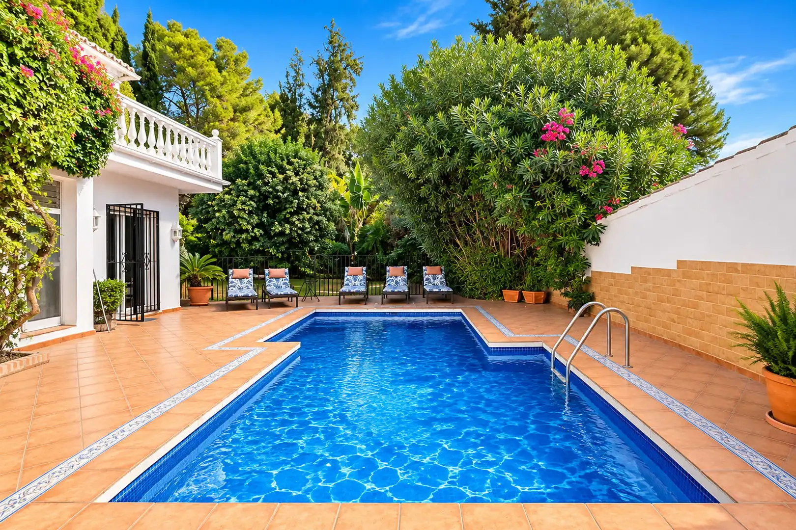 Haus mit Pool zur Miete in Milla de Oro