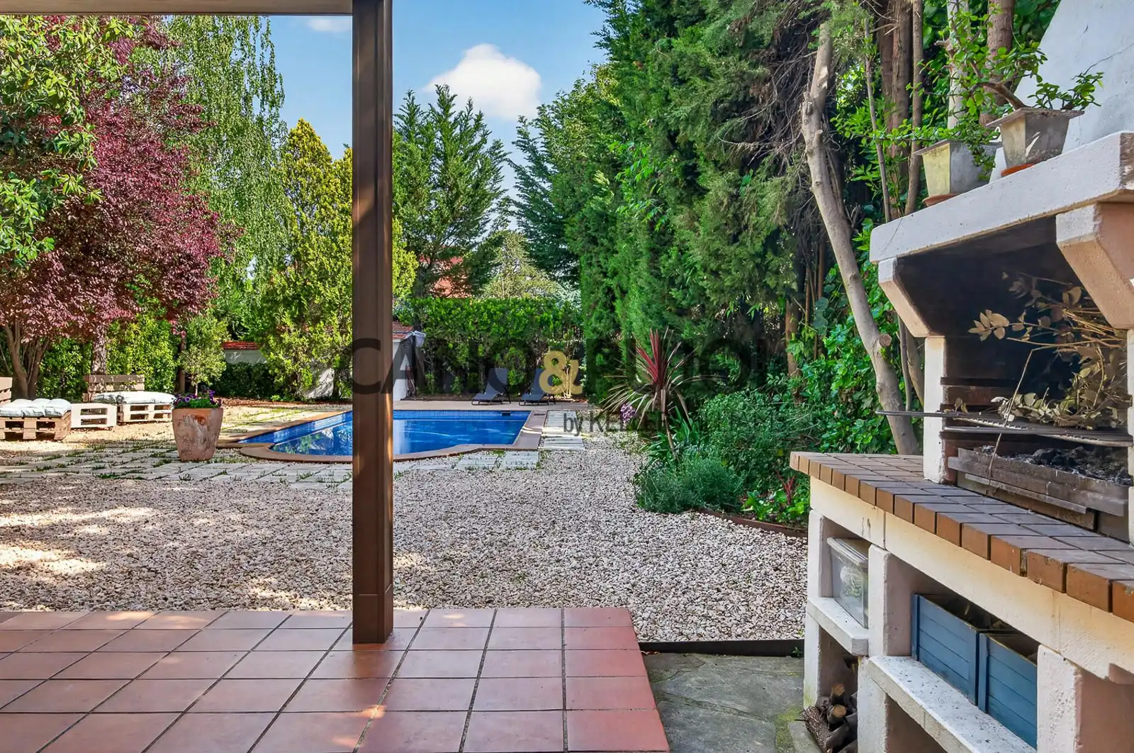 Jardí de Casa o xalet en venda en Sant Cugat del Vallès amb Aire condicionat, Calefacció i Terrassa
