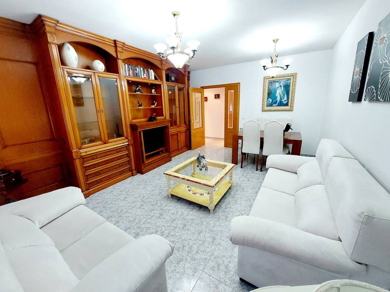 Sala d'estar de Pis en venda en Fuenlabrada amb Calefacció i Terrassa