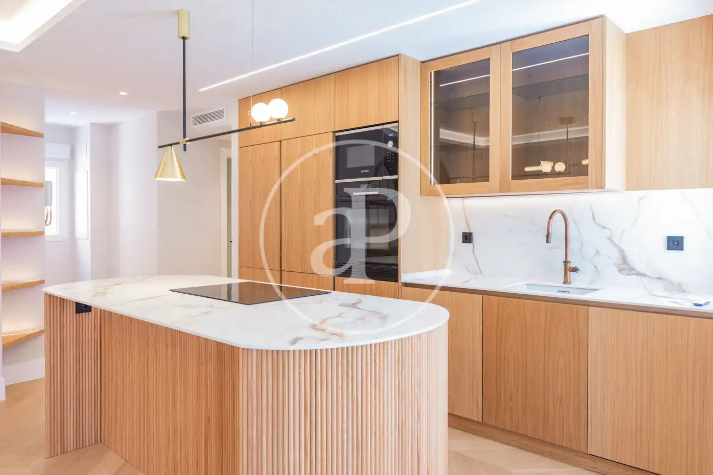 Cocina de Piso en venta en Puentes Viejas con Aire acondicionado, Calefacción y Terraza