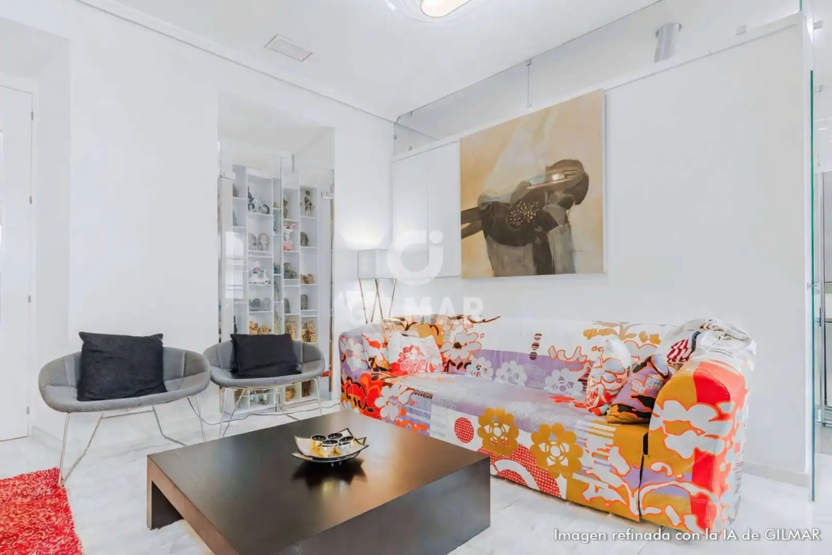 Sala de estar de Dúplex en venta en Sevilla con Calefacción y Balcón