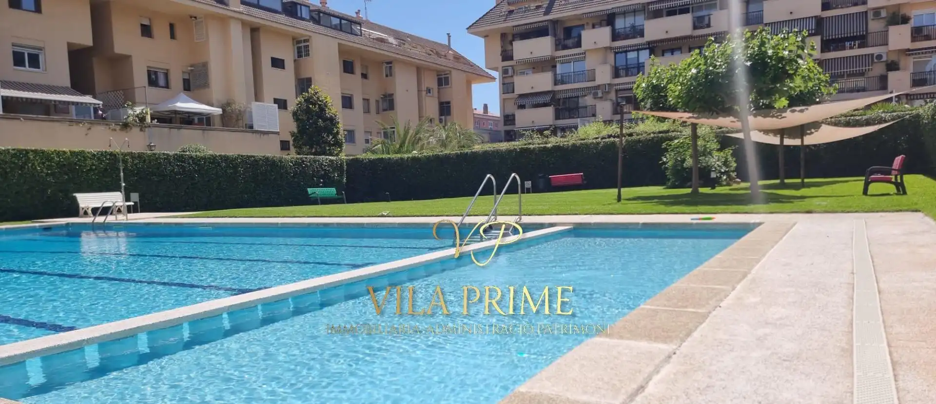 Swimming pool of Flat for sale in Vilassar de Mar  with Air Conditioner, Heating and Private garden