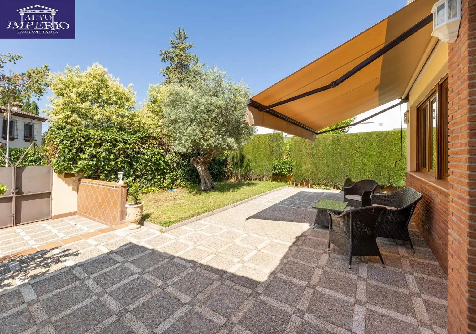 Terrassa de Casa o xalet en venda en Albolote amb Aire condicionat, Calefacció i Jardí privat