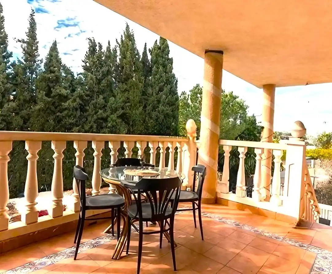 Terrassa de Casa o xalet en venda en Murcia amb Aire condicionat, Jardí privat i Terrassa