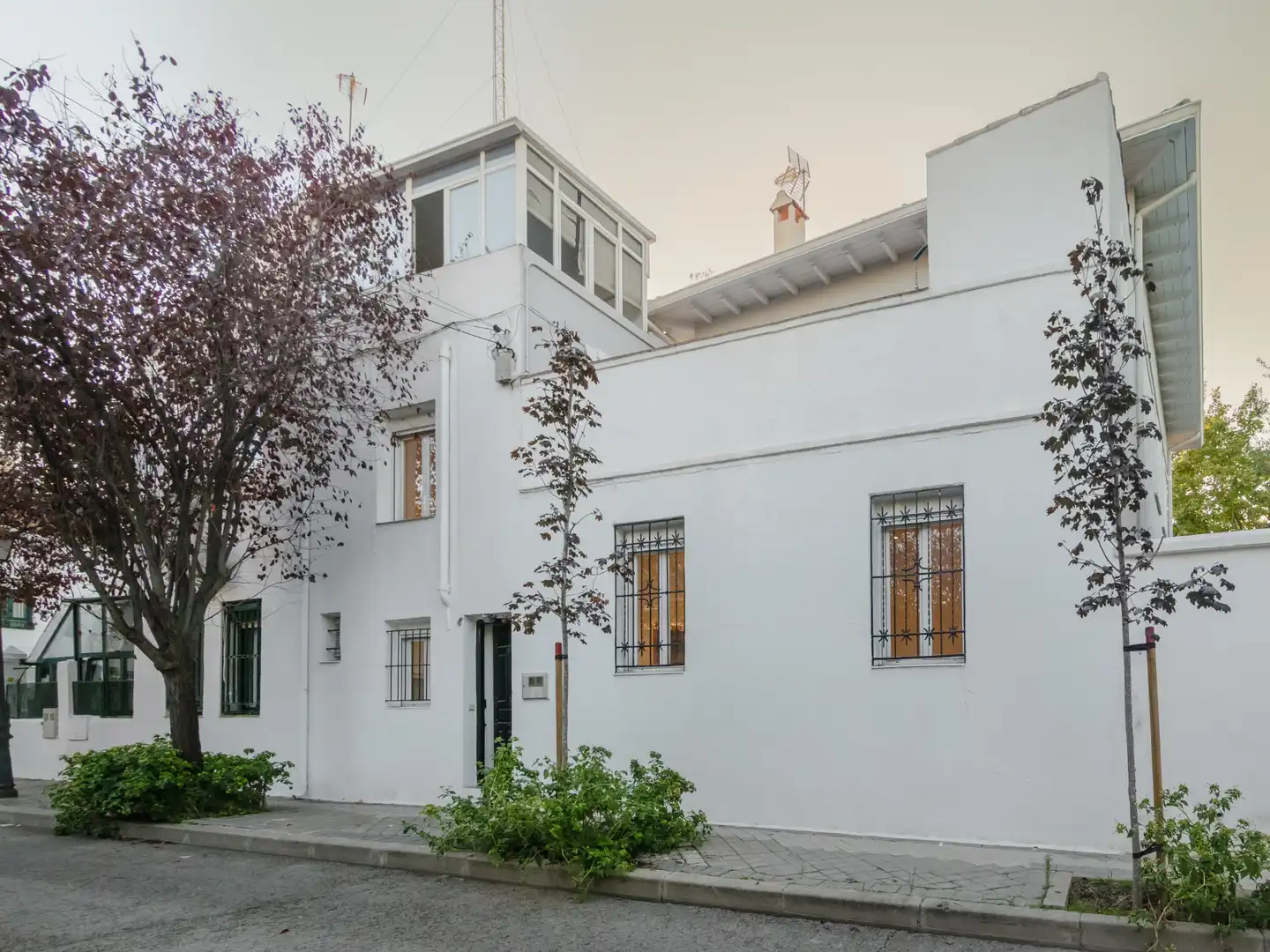 Vista exterior de Casa adosada en venda en Chamartín
