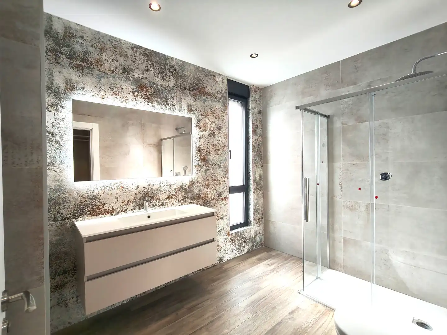 Baño de Casa o chalet en venta en Carbajosa de la Sagrada con Calefacción, Jardín privado y Terraza
