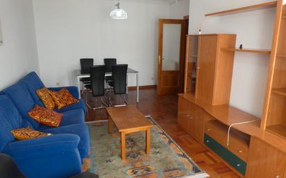 Sala d'estar de Pis de lloguer en Burgos Capital amb Calefacció, Terrassa i Moblat