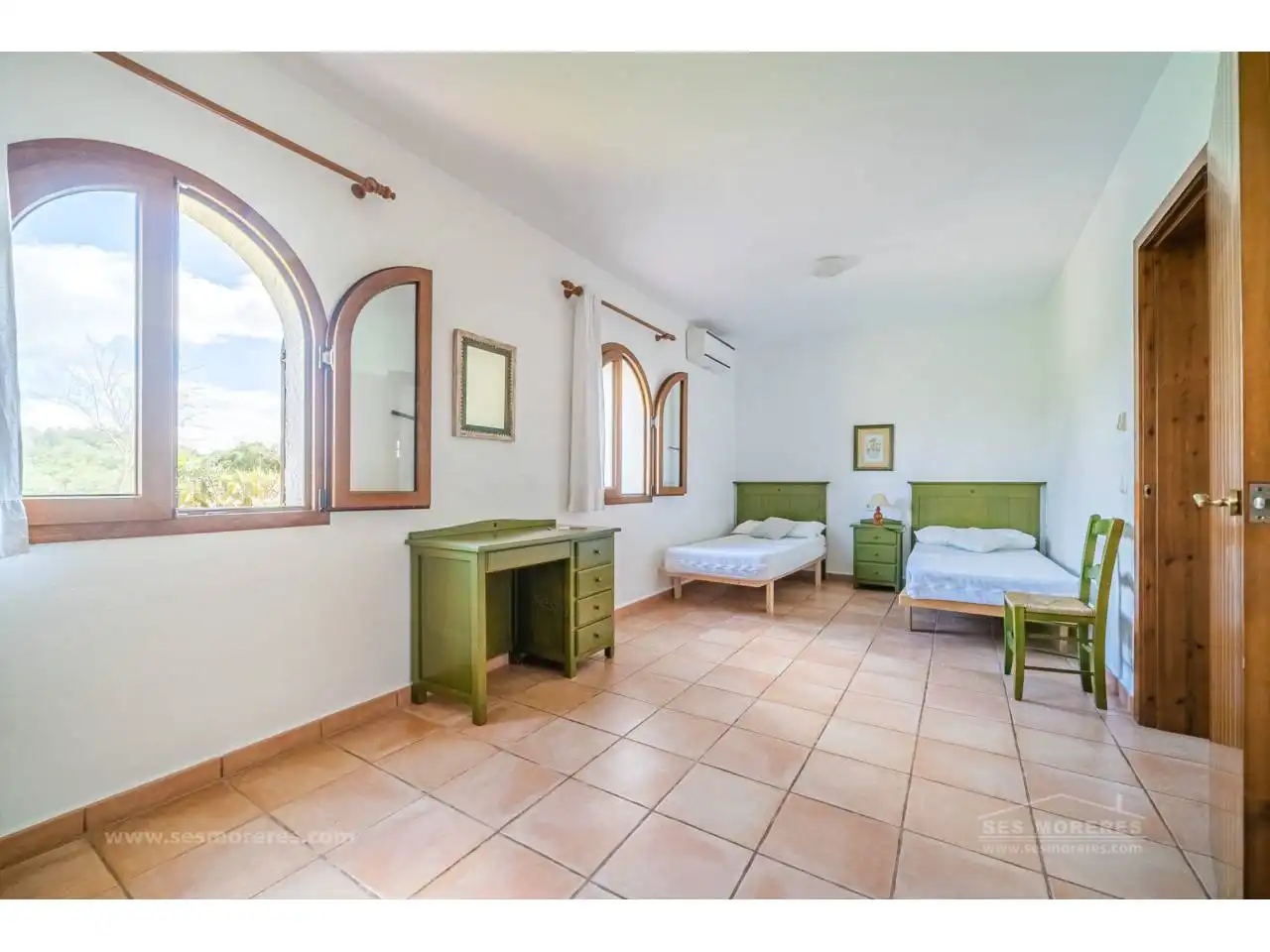 Habitación de Finca rústica en venta en Ferreries con Aire acondicionado, Jardín privado y Terraza