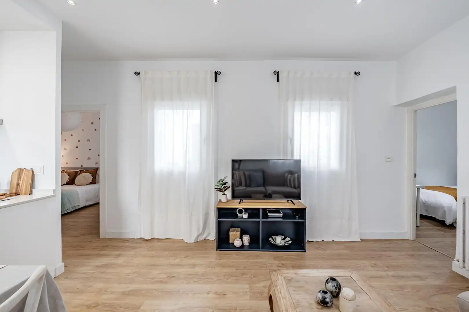 Living room of Flat for sale in Madrid  with Heating