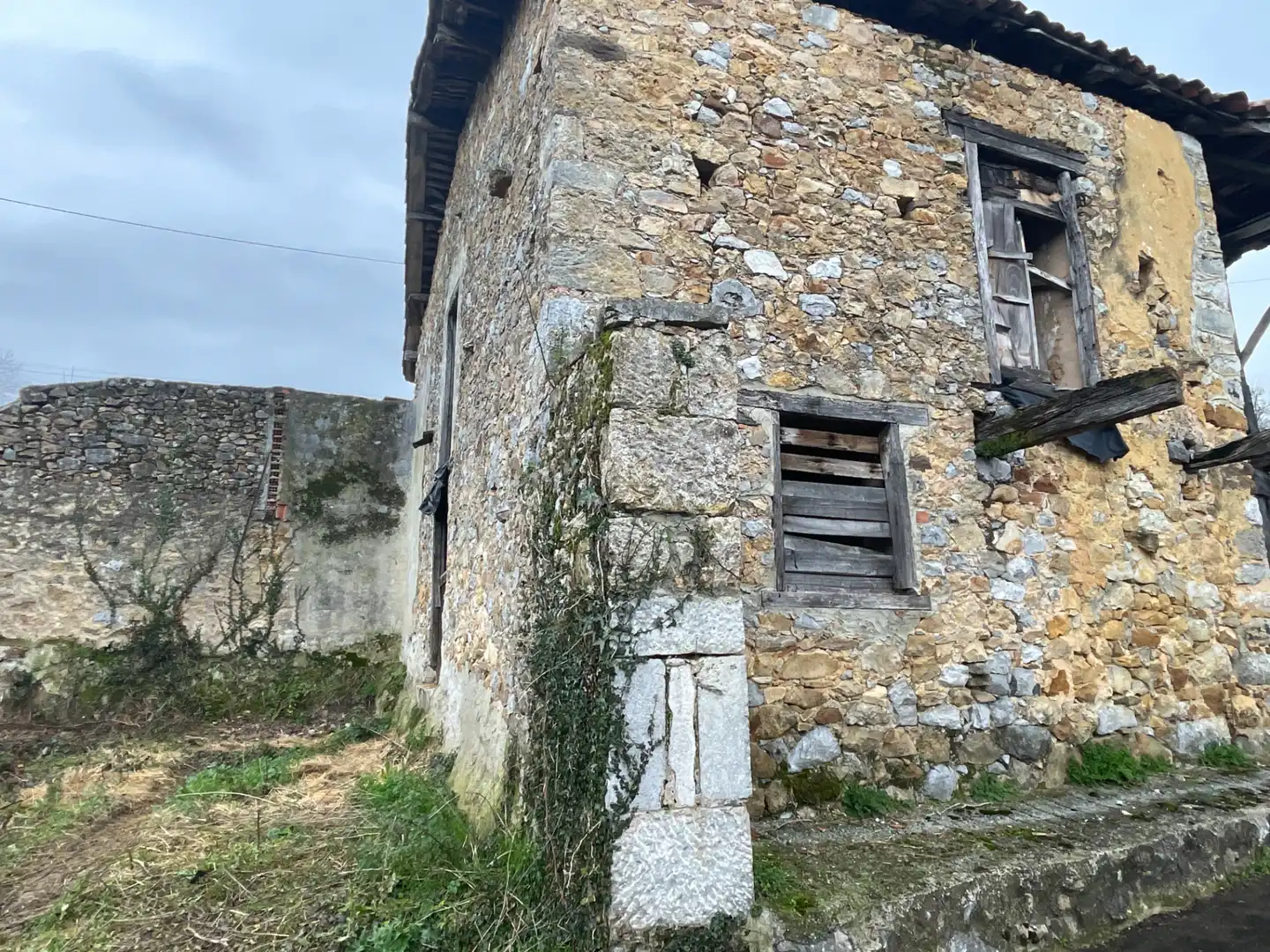 Vista exterior de Finca rústica en venda en Piloña
