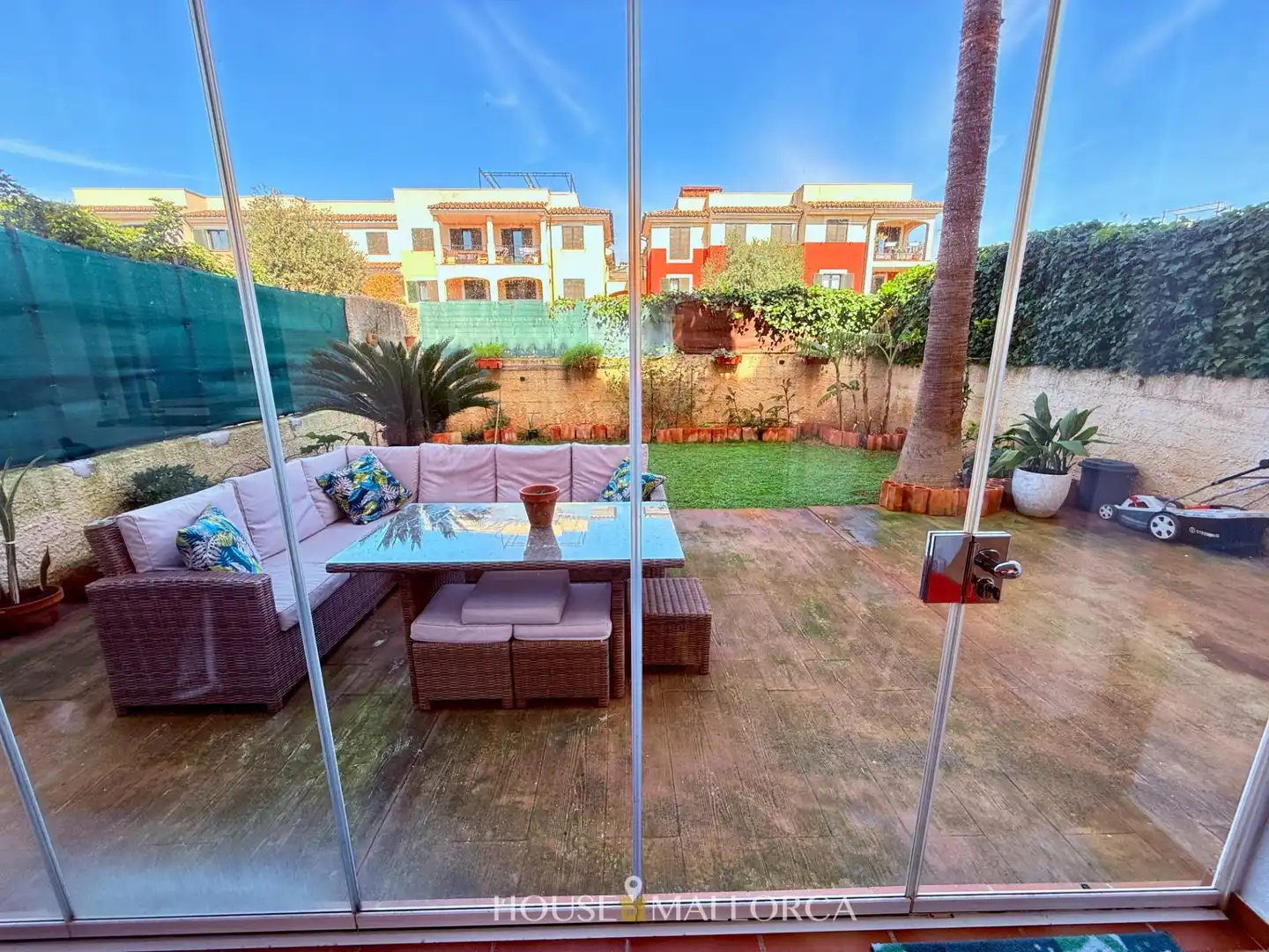 Jardín de Planta baja en venta en Marratxí con Aire acondicionado, Jardín privado y Terraza