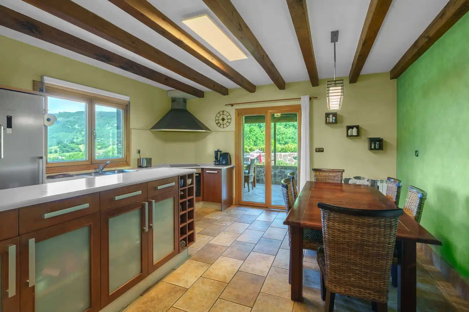 Cocina de Casa o chalet en venta en Elduain con Calefacción, Trastero y Amueblado