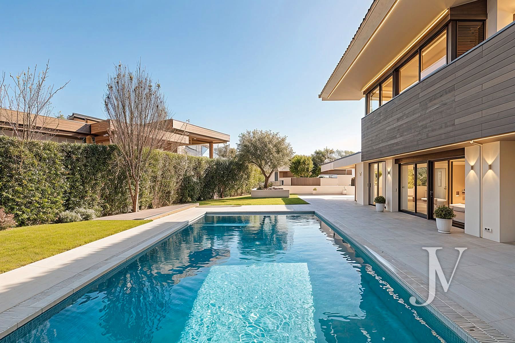 Piscina de Casa o xalet en venda en  Madrid Capital amb Aire condicionat, Calefacció i Jardí privat