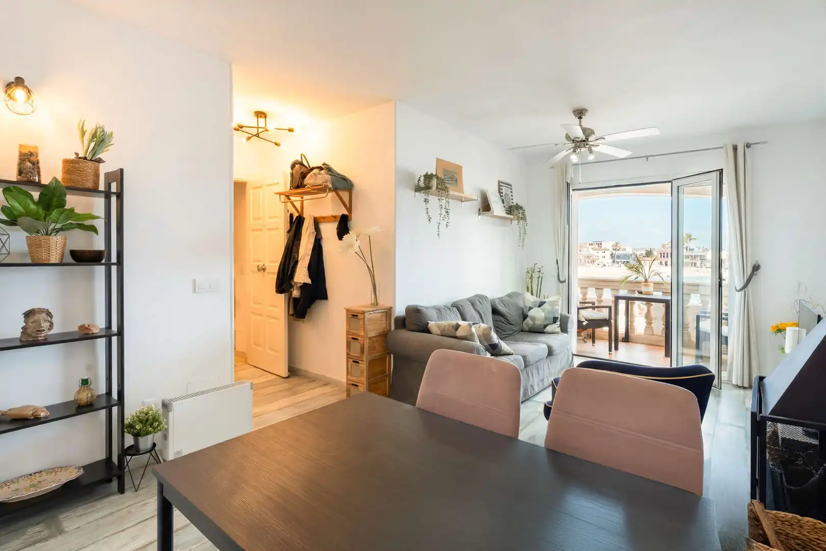 Sala de estar de Piso en venta en  Palma de Mallorca con Terraza, Amueblado y Balcón