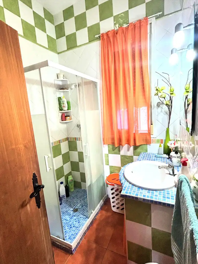 Baño de Finca rústica en venta en Cantillana con Aire acondicionado, Terraza y Piscina