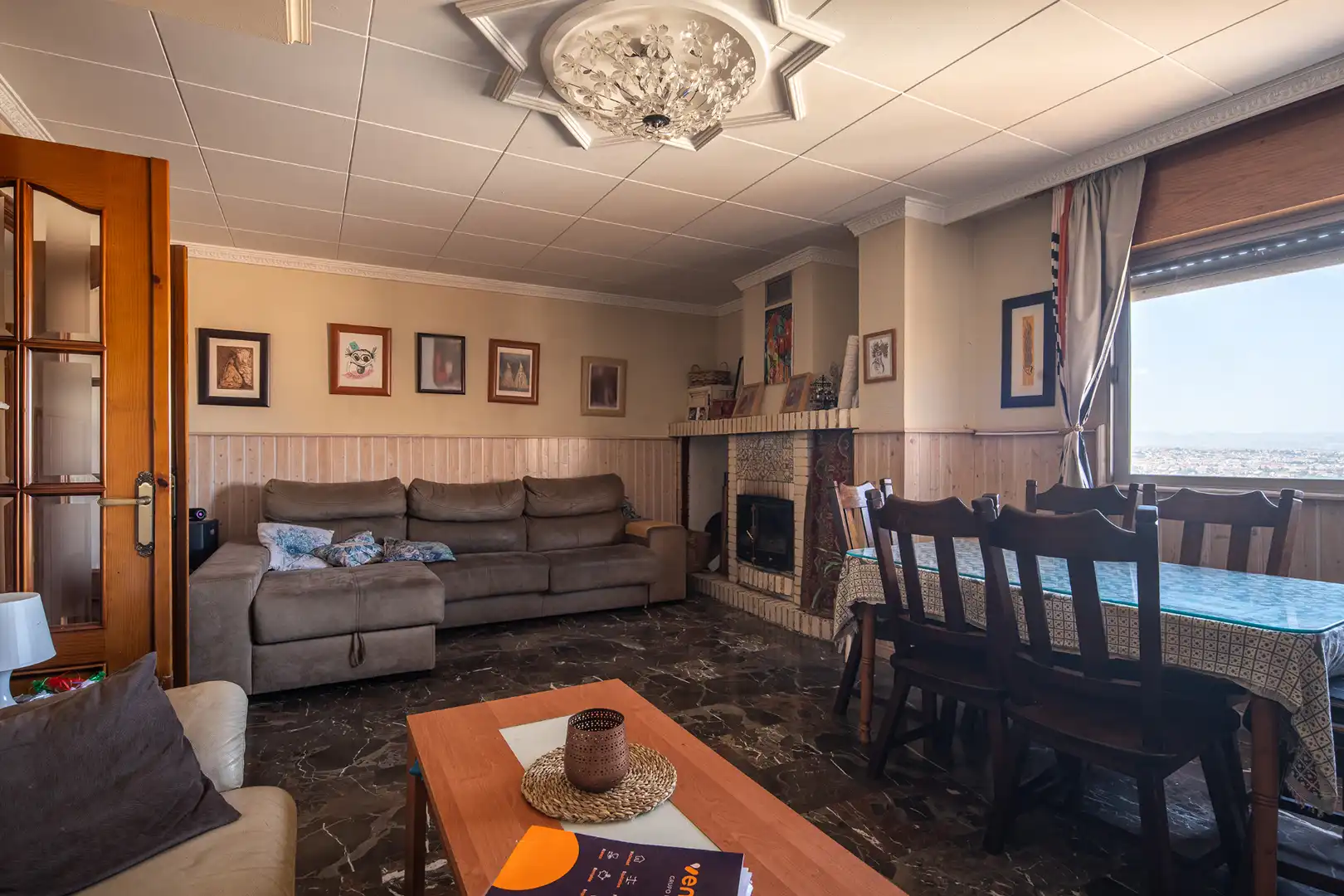 Sala de estar de Ático en venta en Huétor Vega con Aire acondicionado y Calefacción