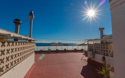 Terrasse von Dachboden zum verkauf in Calella mit Klimaanlage, Terrasse und Balkon