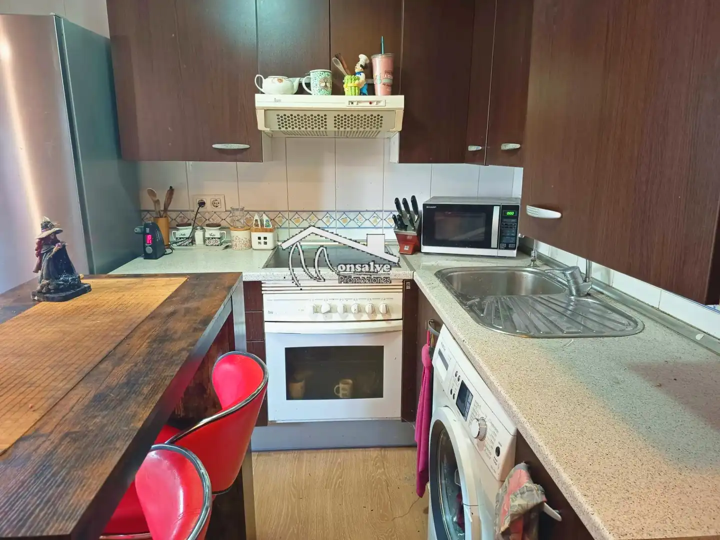 Kitchen of Study for sale in Yeles  with Air Conditioner, Heating and Parquet flooring