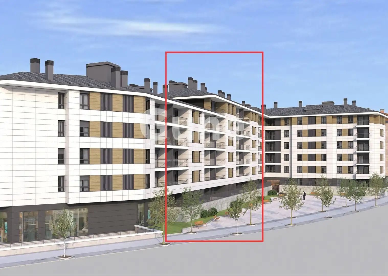 Außenansicht von Wohnung zum Verkauf in Zumarraga