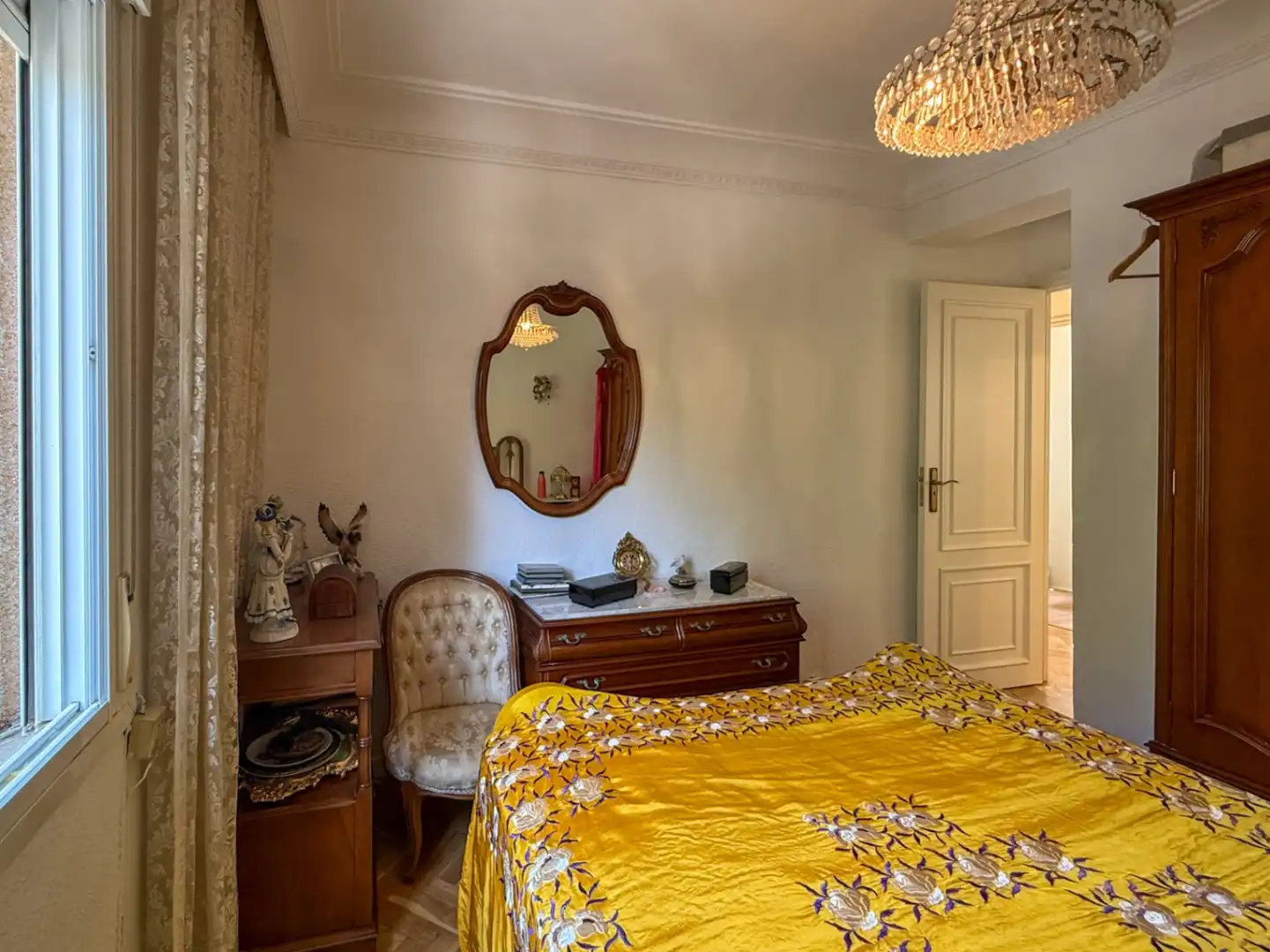 Bedroom of Flat for sale in Madrid  with Air Conditioner, Heating and Terrace