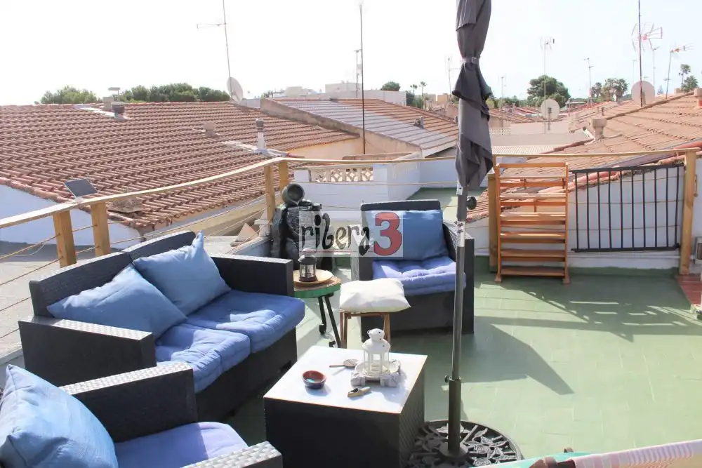 Terrasse von Einfamilien-Reihenhaus zum Verkauf in San Javier mit Terrasse