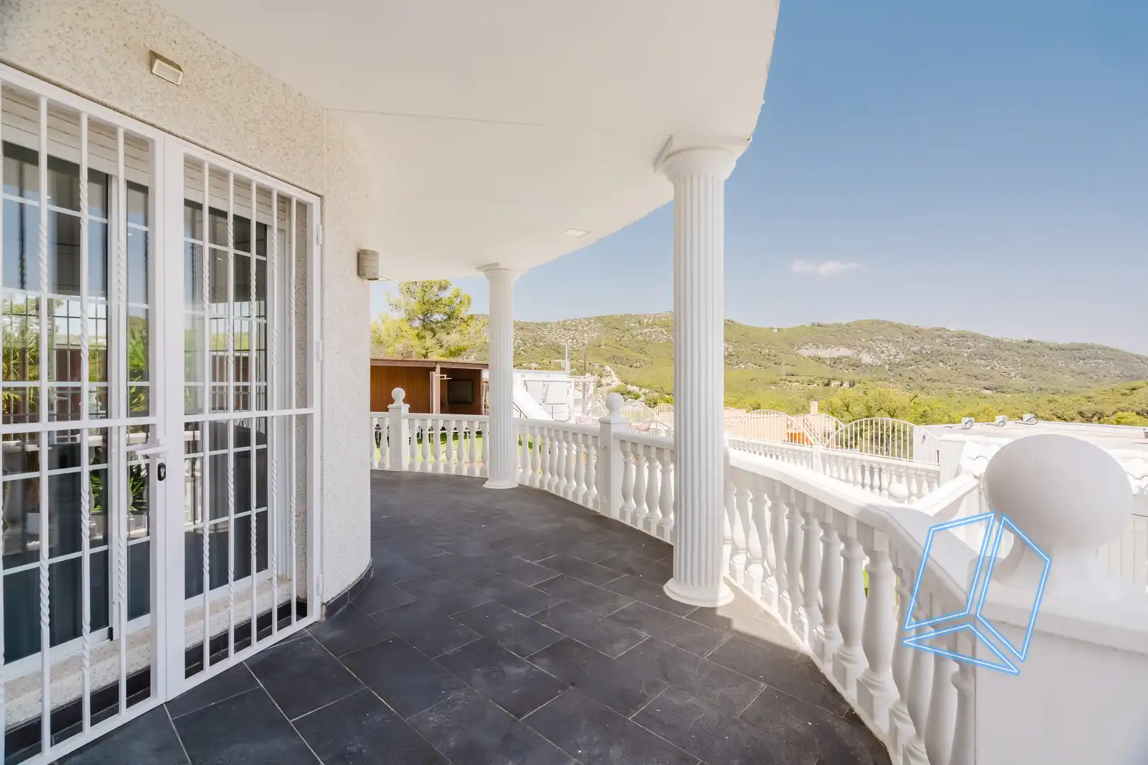 Terraza de Casa o chalet en venta en Canyelles con Piscina y Balcón