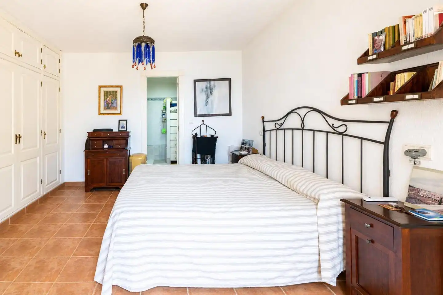 Bedroom of Houses for sale in Santa Pola  with Air Conditioner, Private garden and Terrace