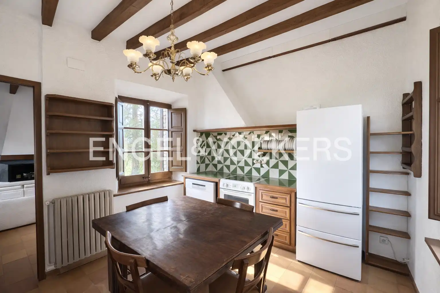 Cocina de Casa o chalet en venta en Rupit i Pruit con Calefacción