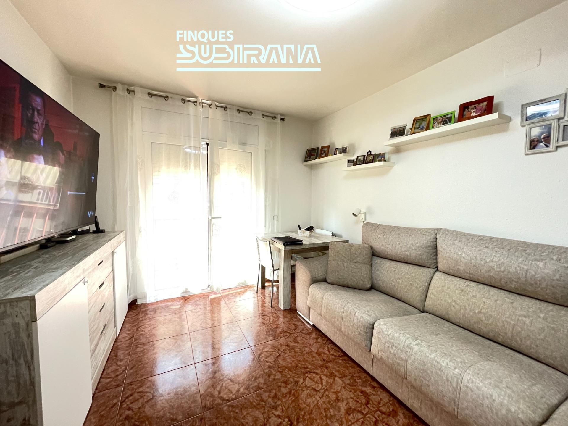 Living room of Flat for sale in Santa Margarida de Montbui  with Heating and Balcony
