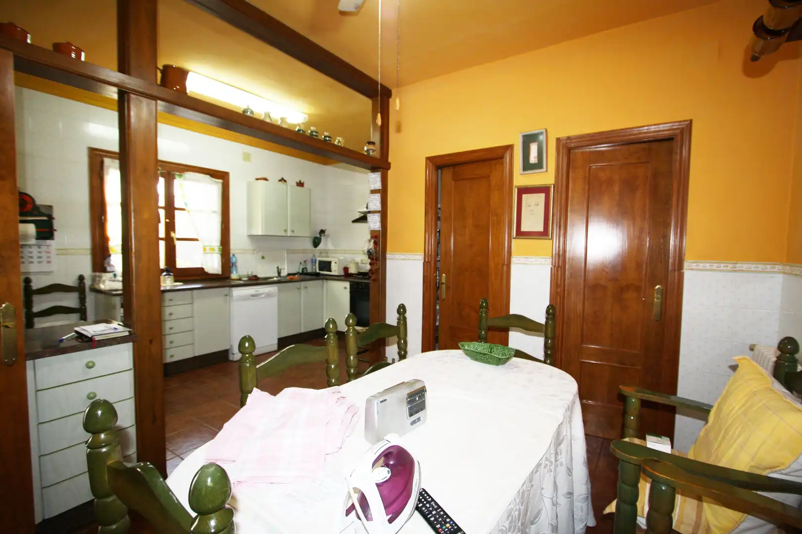 Cuina de Casa o xalet en venda en Albacete amb Aire condicionat, Jardí privat i Terrassa