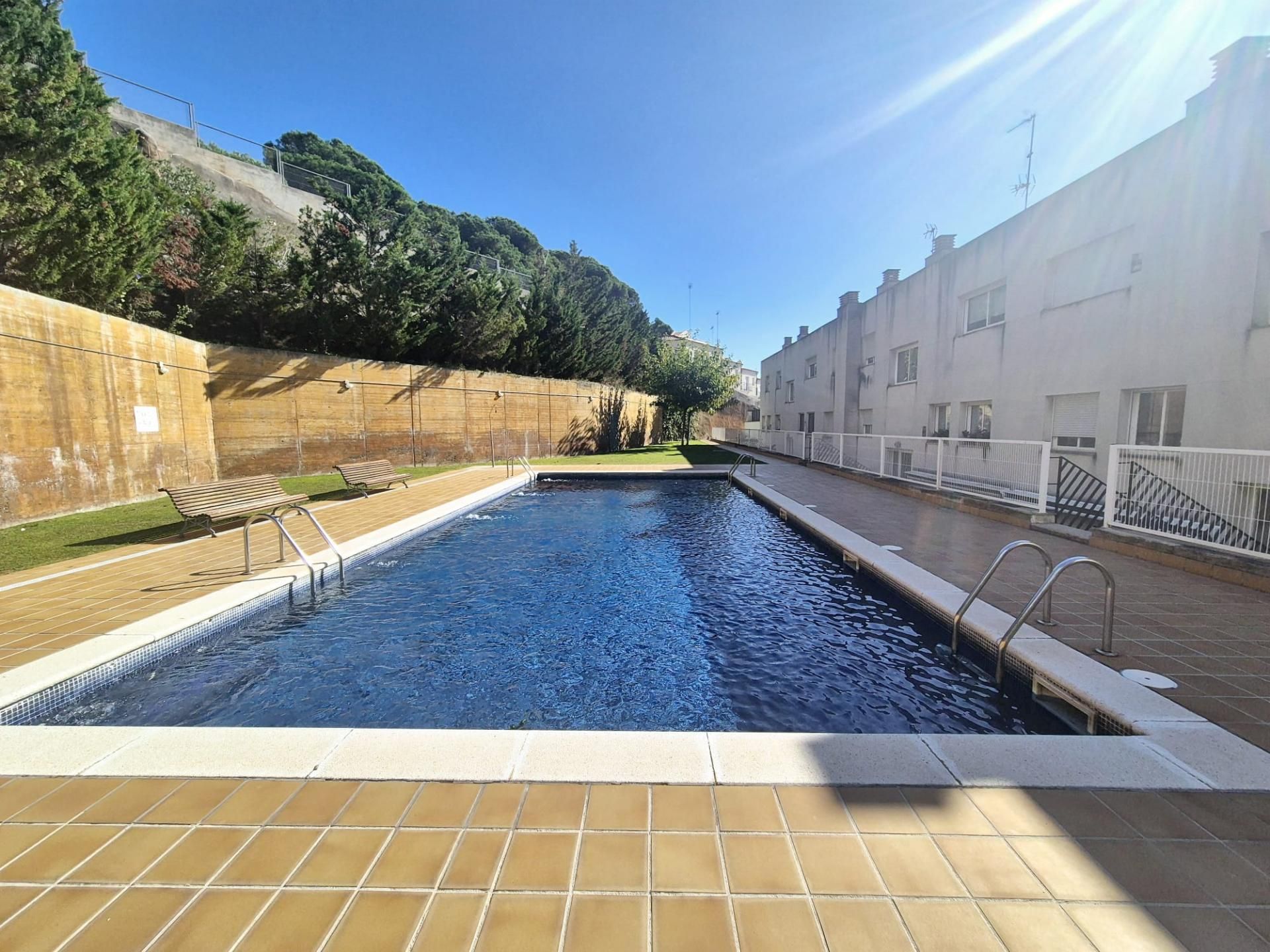 Swimming pool of Flat for sale in Sant Andreu de Llavaneres  with Heating