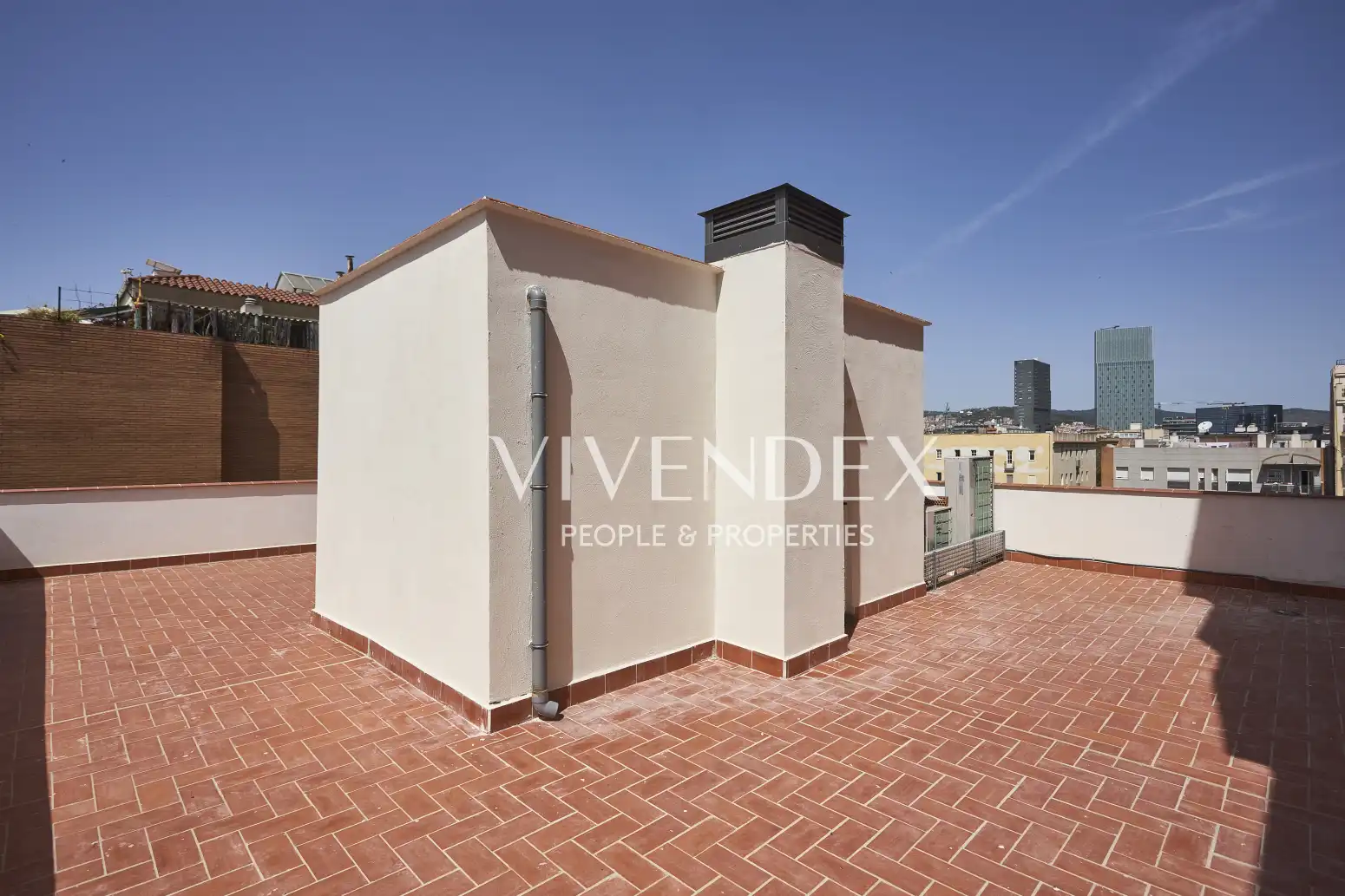 Terraza de Ático en venta en Barcelona con Calefacción y Terraza