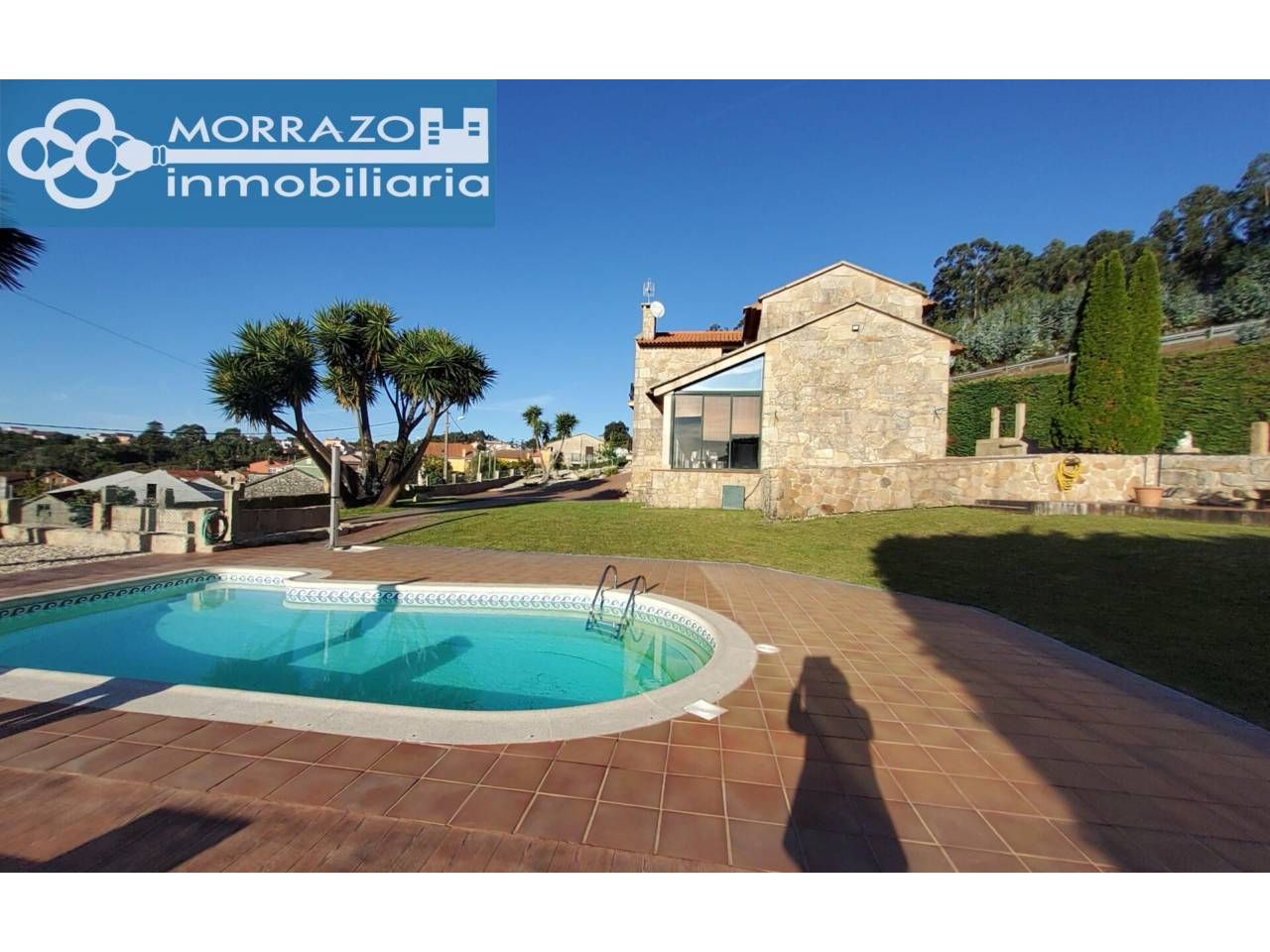 Exterior view of Country house for sale in Bueu  with Heating, Private garden and Terrace