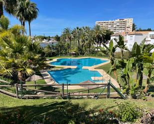 Swimming pool of Single-family semi-detached for sale in Estepona  with Air Conditioner, Heating and Terrace