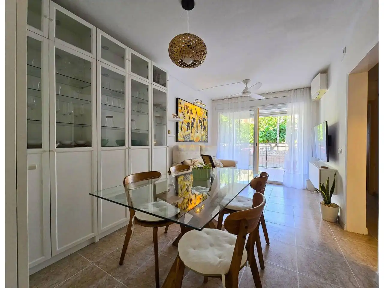Dining room of Flat for sale in Cubelles  with Air Conditioner, Heating and Terrace
