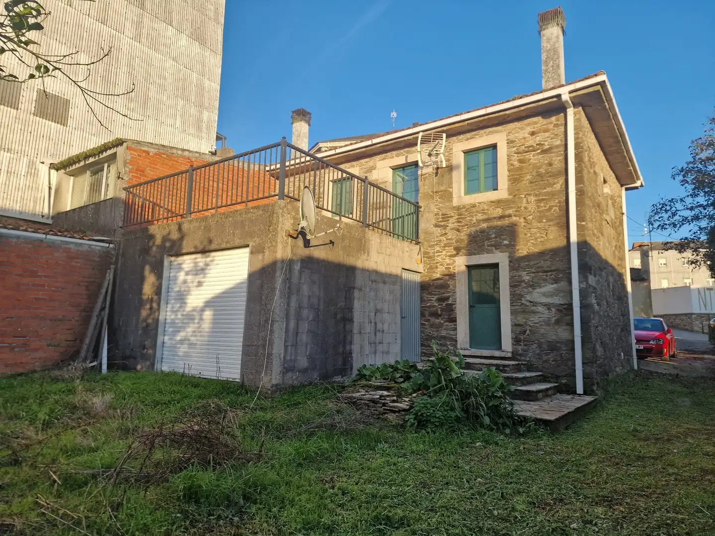 Exterior view of Houses for sale in Arzúa  with Private garden, Terrace and Furnished