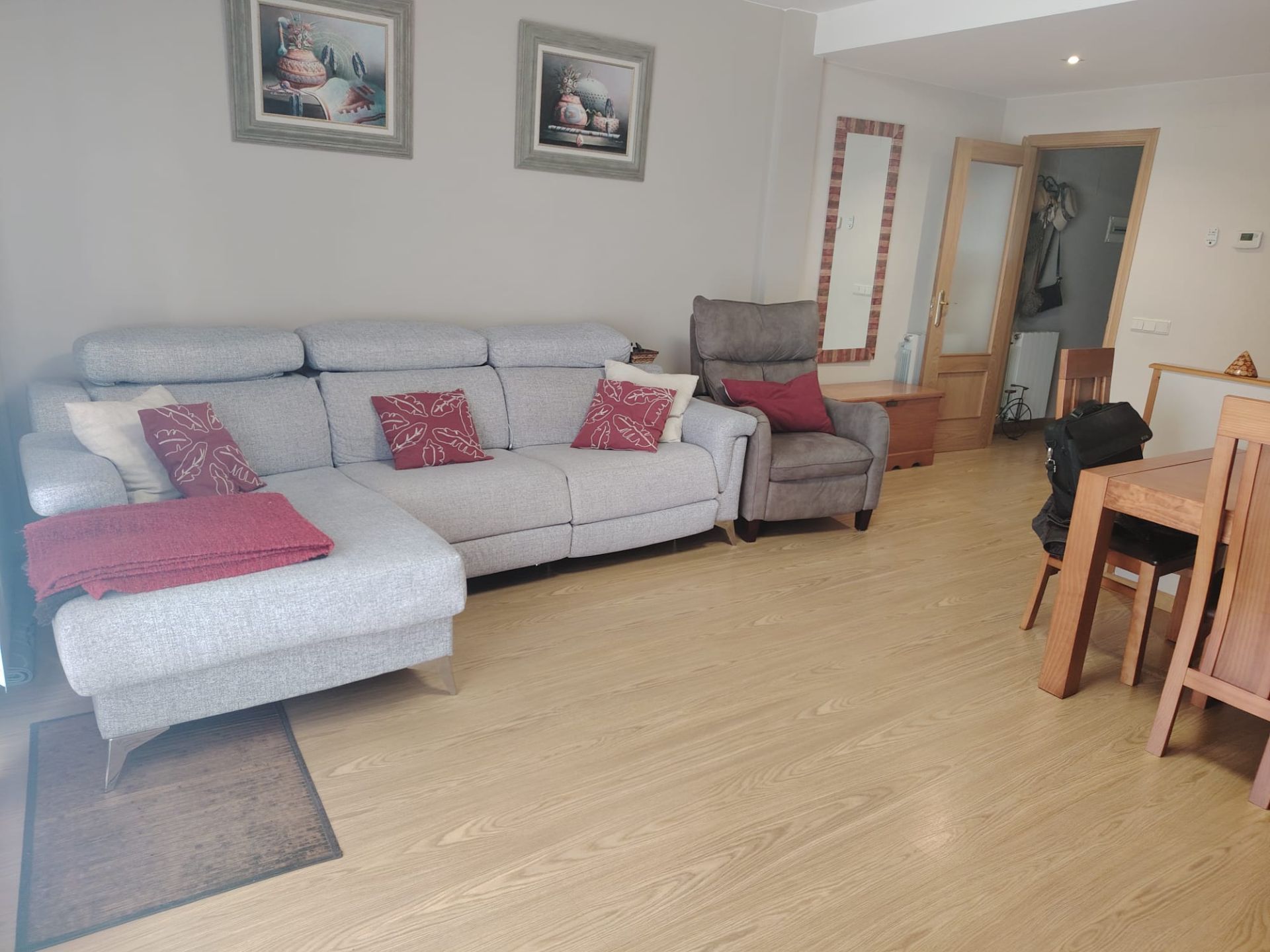 Living room of Single-family semi-detached for sale in Osera de Ebro  with Heating, Terrace and Storage room