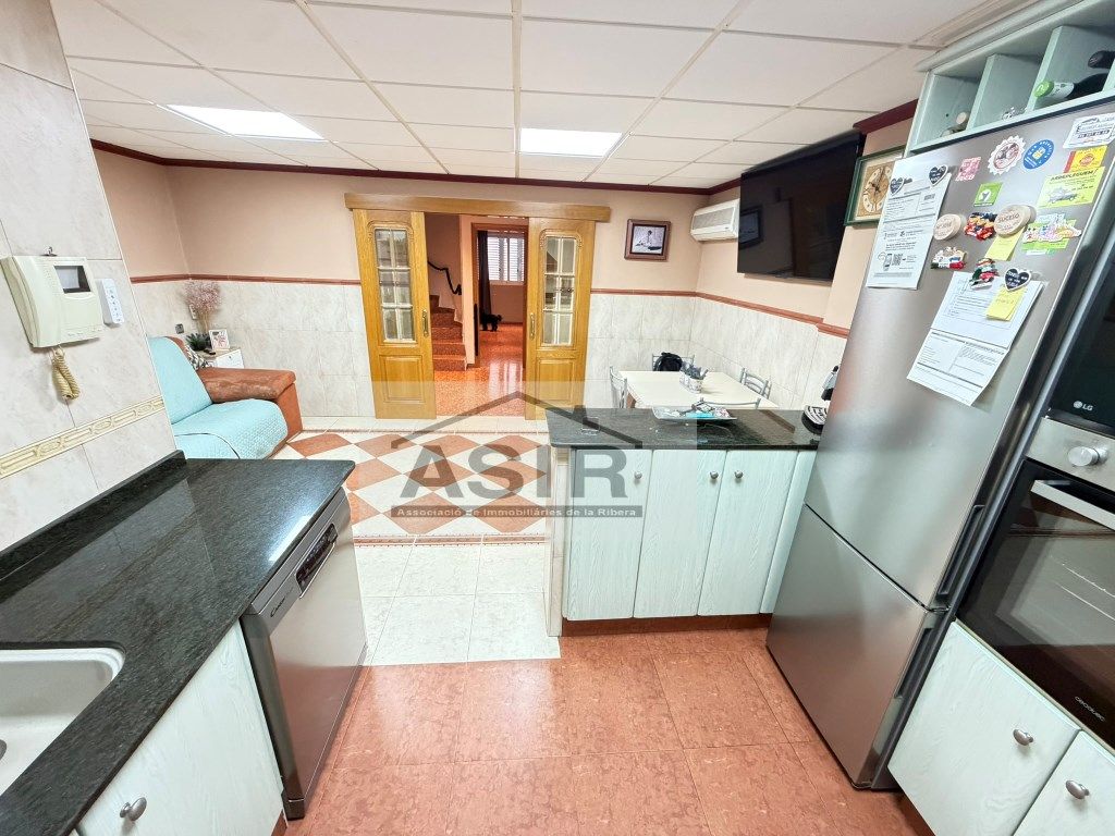 Cuina de Casa o xalet en venda en Alzira amb Terrassa