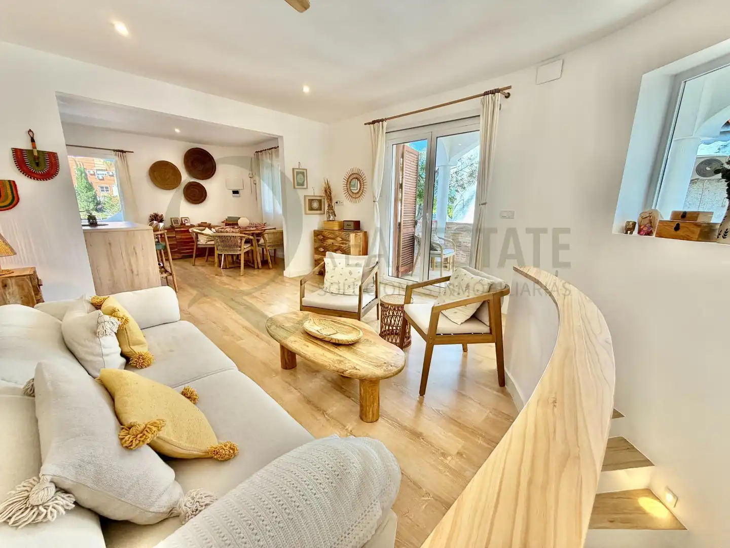 Living room of Houses for sale in El Campello  with Air Conditioner, Heating and Private garden
