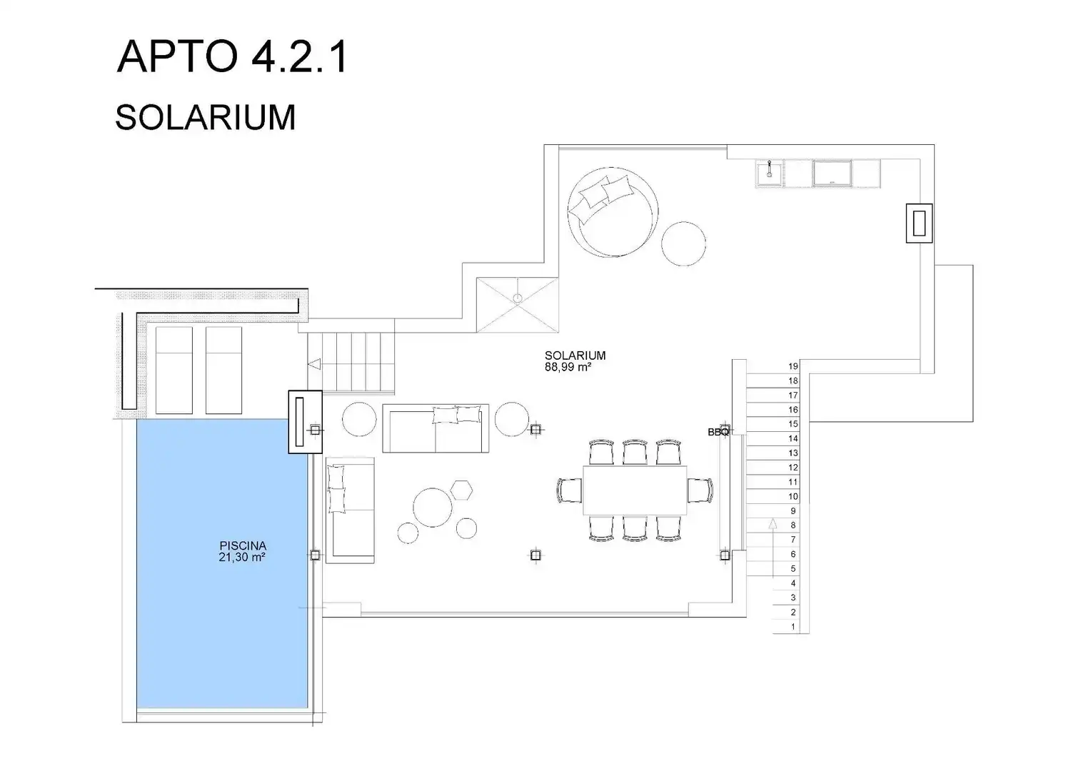 Appartement compact avec piscine à vendre à La Mairena, imagen 33