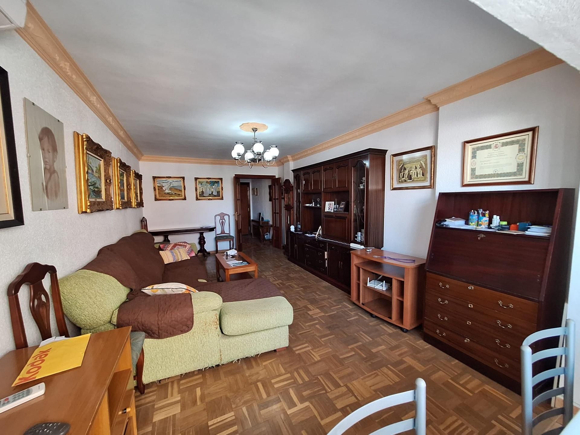 Living room of Flat for sale in Málaga Capital  with Air Conditioner