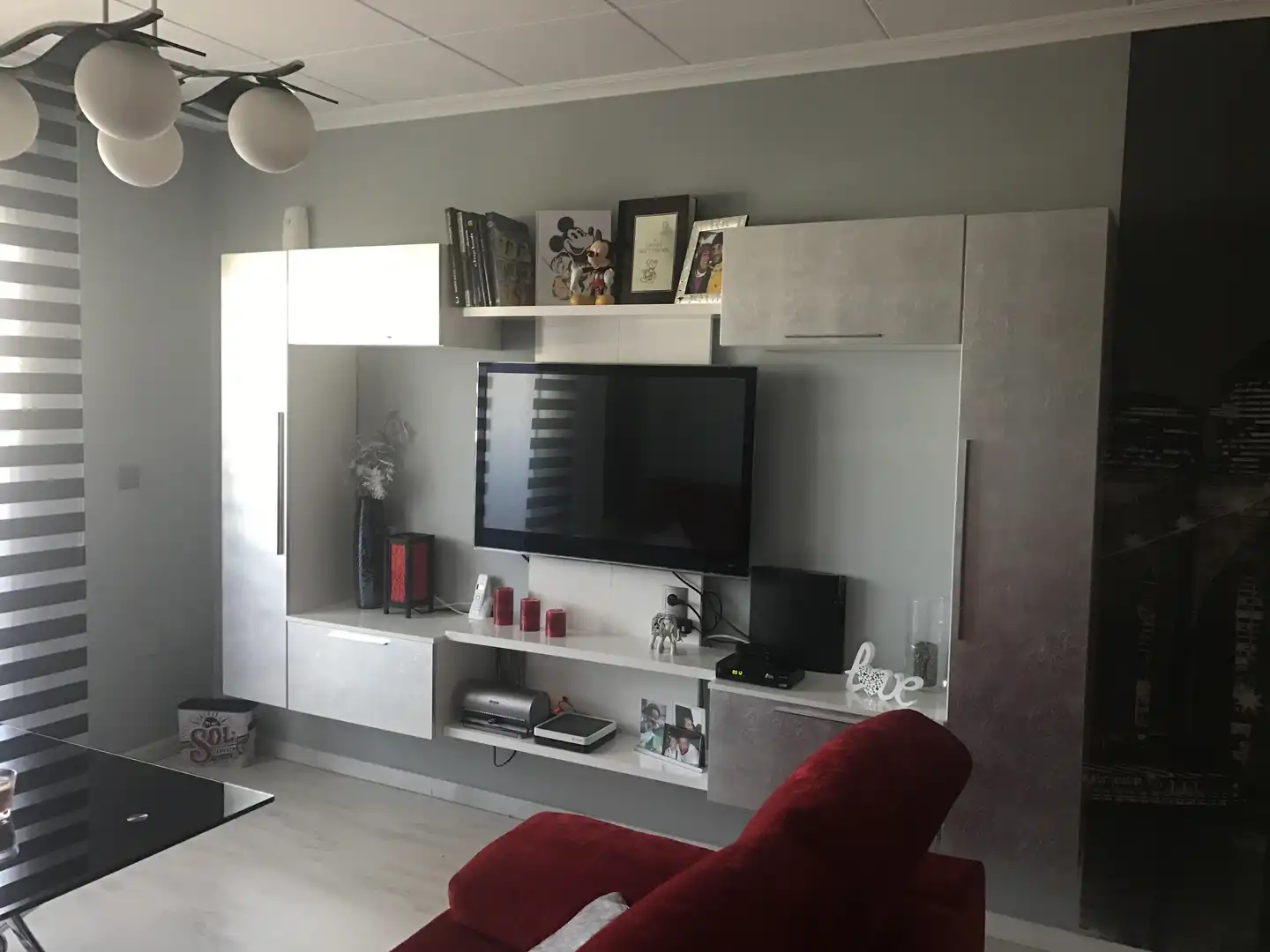 Wohnzimmer von Wohnung zum Verkauf in Guadix mit Privatgarten, Abstellraum und Schwimmbad