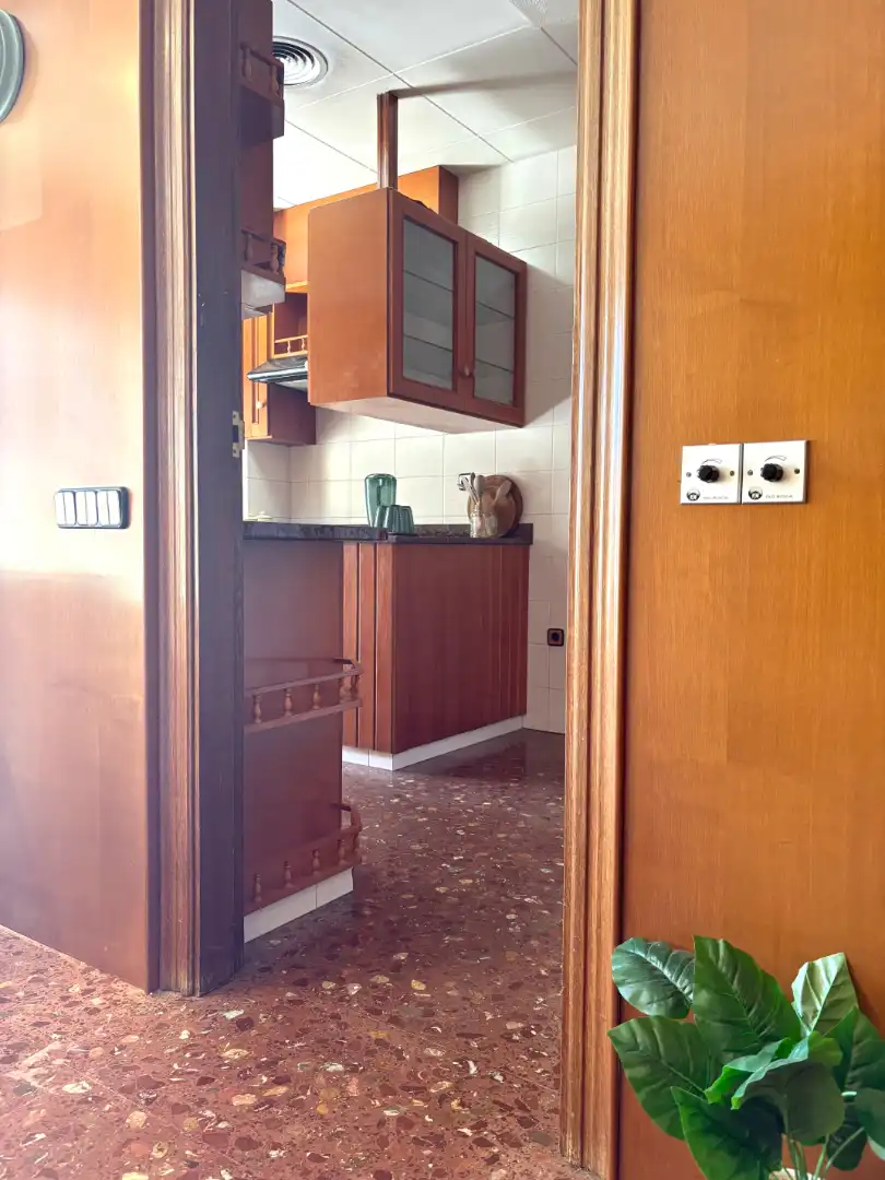 Cuina de Pis en venda en Terrassa amb Aire condicionat, Calefacció i Balcó