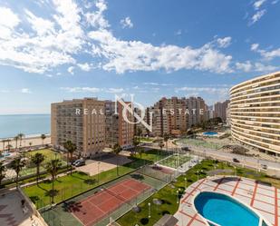 Vista exterior de Pis de lloguer en Cullera amb Aire condicionat, Jardí privat i Terrassa