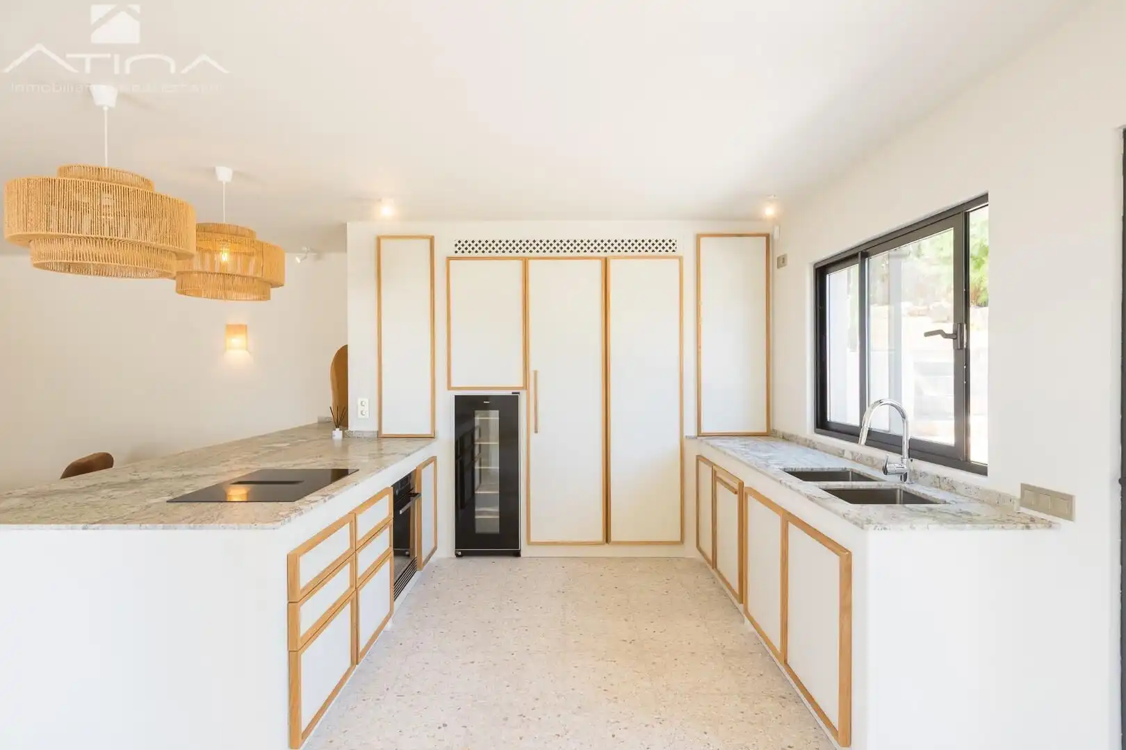 Cocina de Casa o chalet en venta en Jávea / Xàbia con Aire acondicionado, Calefacción y Jardín privado