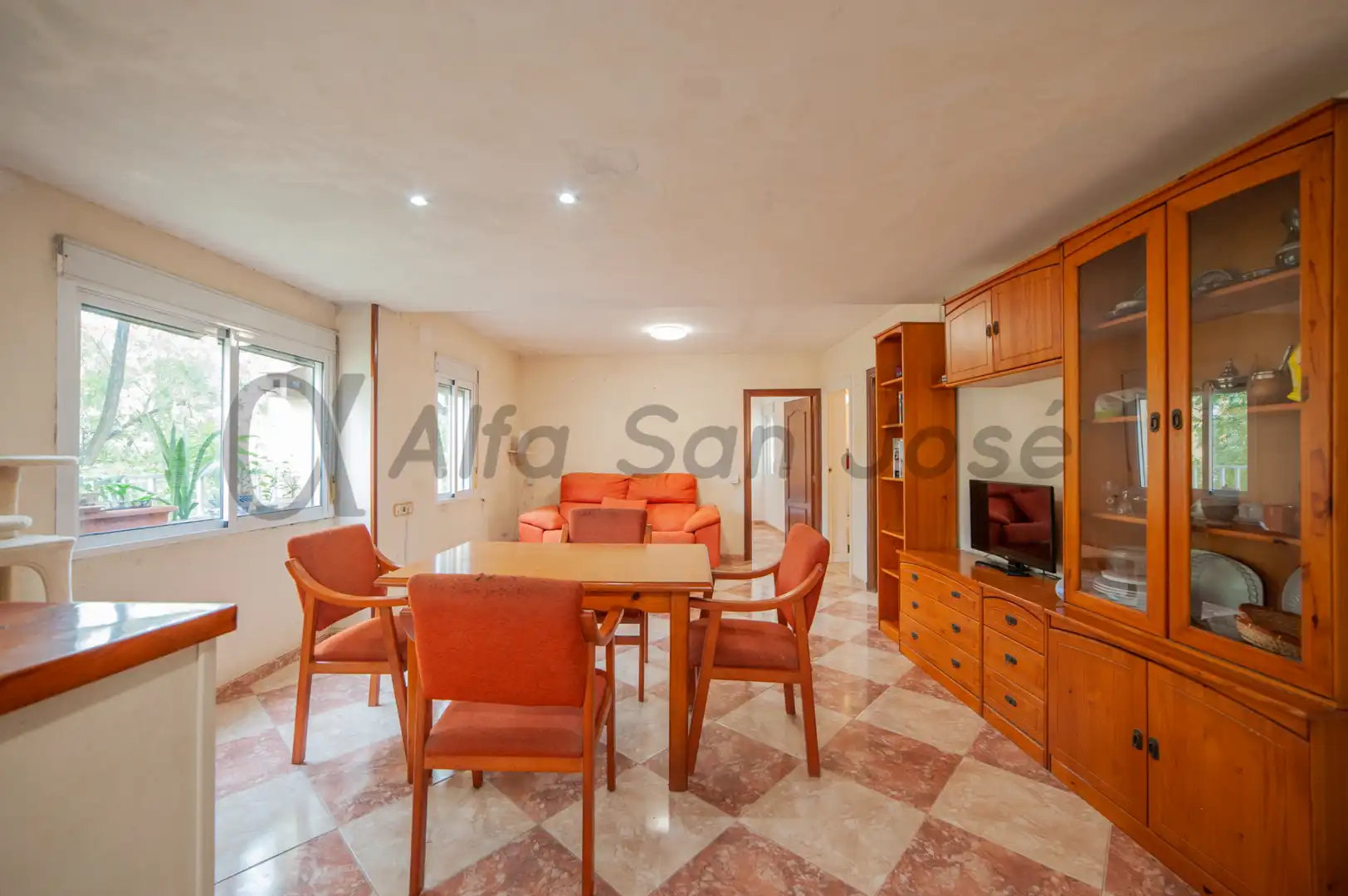 Exterior view of Flat for sale in Sevilla  with Furnished and Oven
