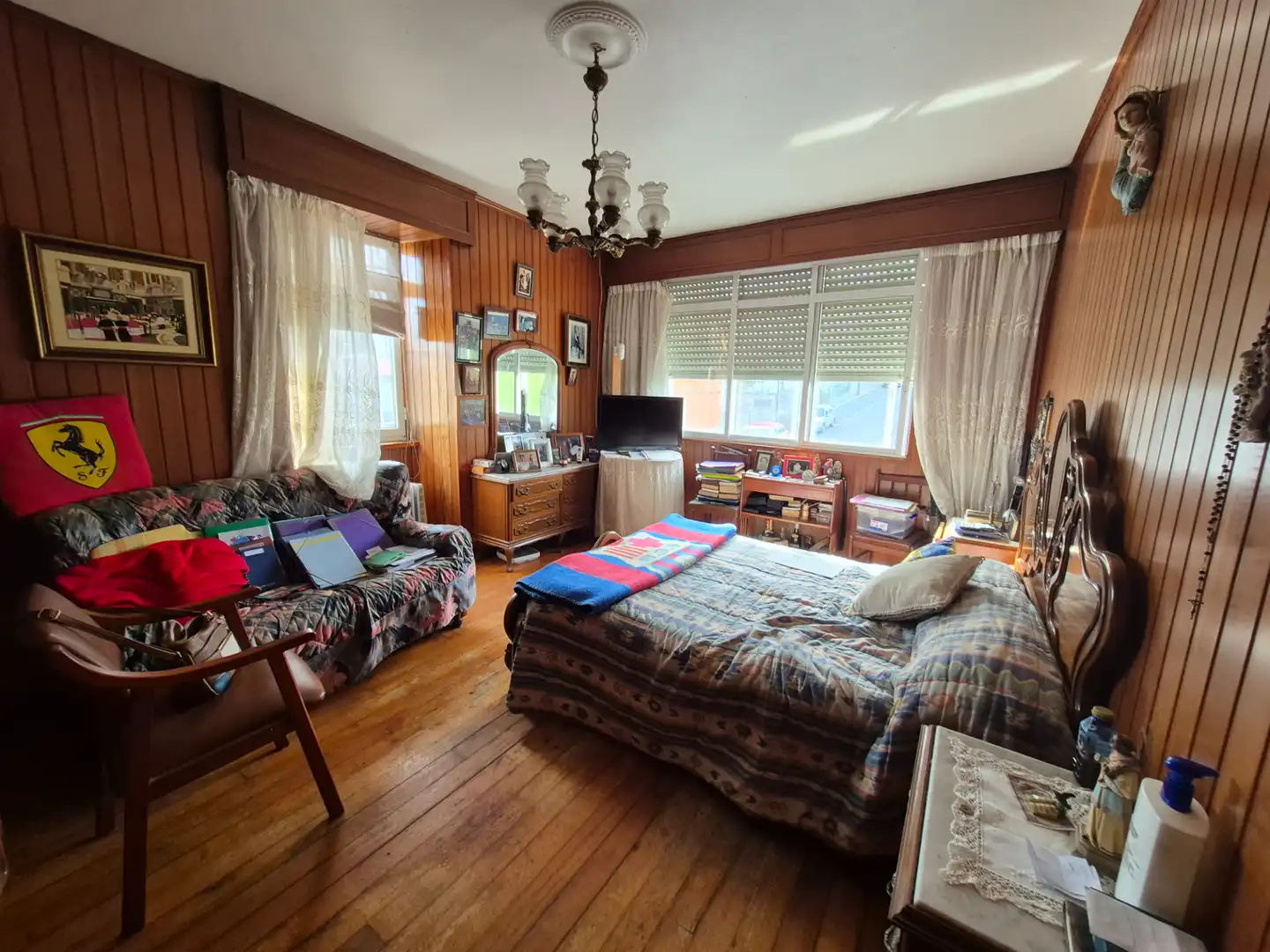 Habitación de Casa o chalet en venta en Moeche con Jardín privado, Trastero y Amueblado