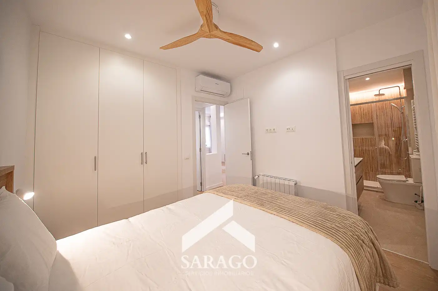 Habitación de Piso de alquiler en Madrid con Aire acondicionado, Calefacción y Amueblado